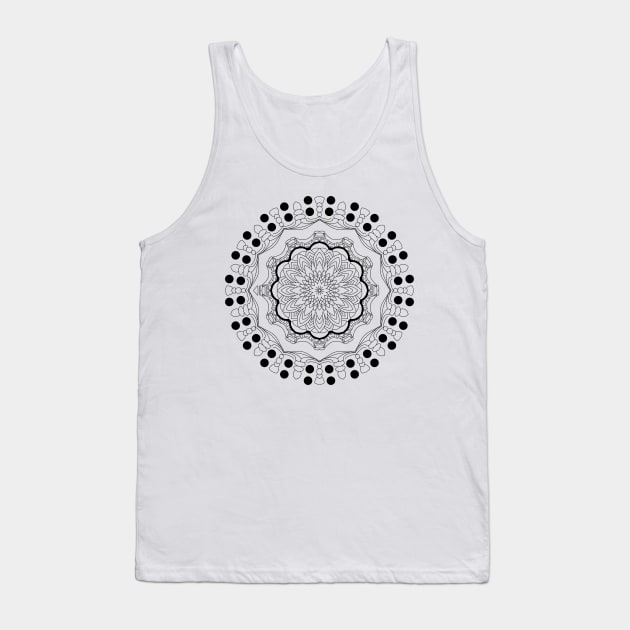 mandala Tank Top by Mandala Project